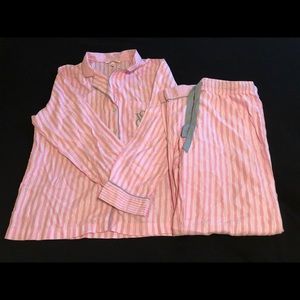 Victoria’s Secret Pink Stripe PJ Set S